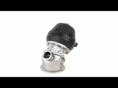 316L パネウマティックまたはマニュアルタンクの底部衛生用弁1' - 4'