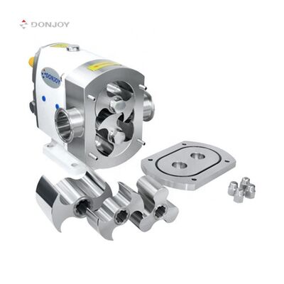 Port Size 1 to 8 Inch Lobe Type Rotary Pump STUL STUR 10 to STUL STUR 125 Sanitary Pump for Chemical and Food Processing