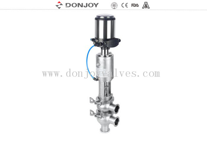 DONJOY TL型 316L 制御頭付き衛生用リバースシートバルブ