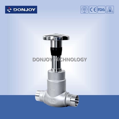 4" Sanitary  Donjoy globe valve with Stanless steel hanlde