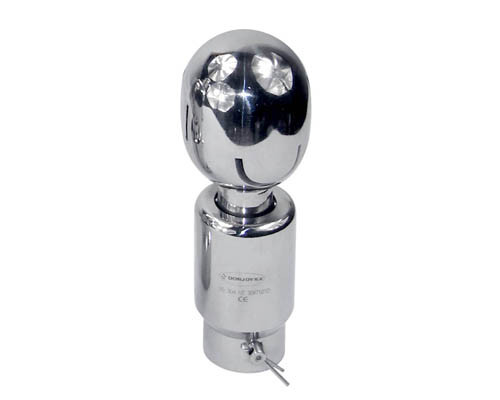Fermentation Round Rotary  Stainless Steel Spray Ball Clamp Pin Connection