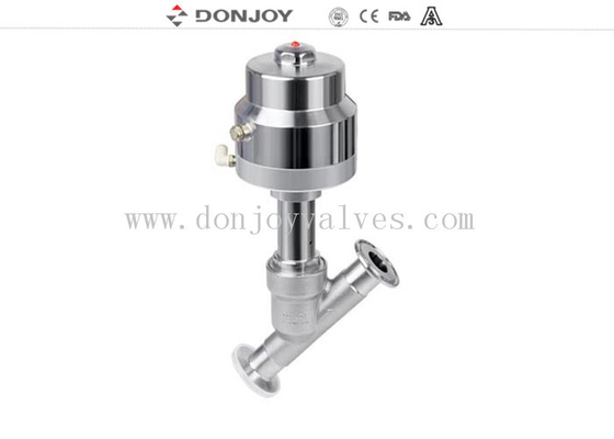 SS316L Proportional Control Angle Seat Valve With PTFE Seal