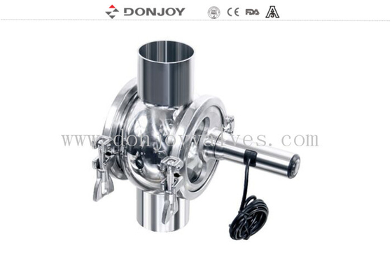 Tube Sight Glass With Light / 4 Way Sight Glass With Weld End