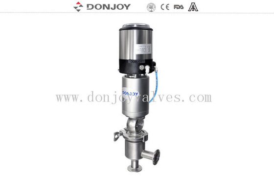 空気圧ダイバート L型 316L 1/2インチ リバーシングシートバルブ